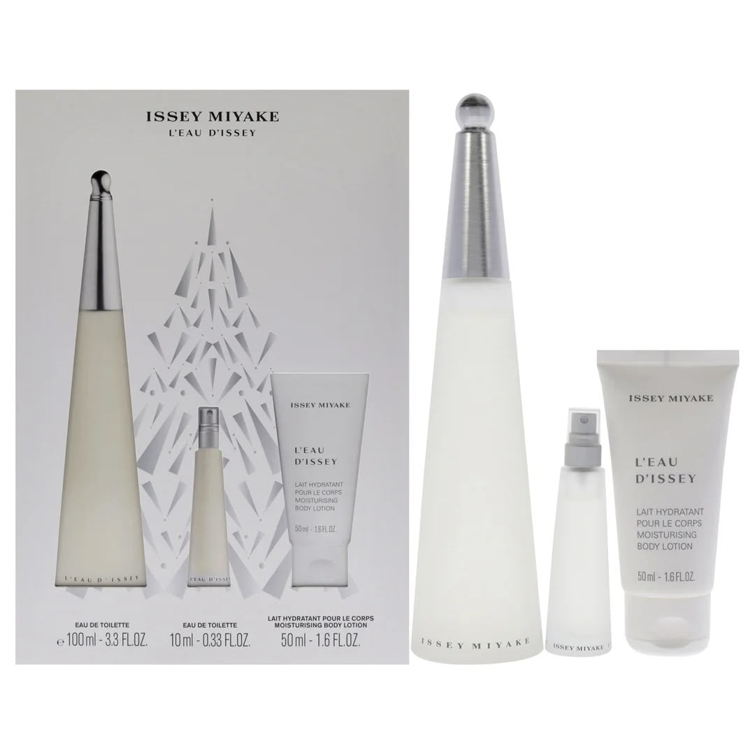 AL MAYOR-  ISSEY MIYAKE - SET LEAU DISSEY 3 PIEZAS