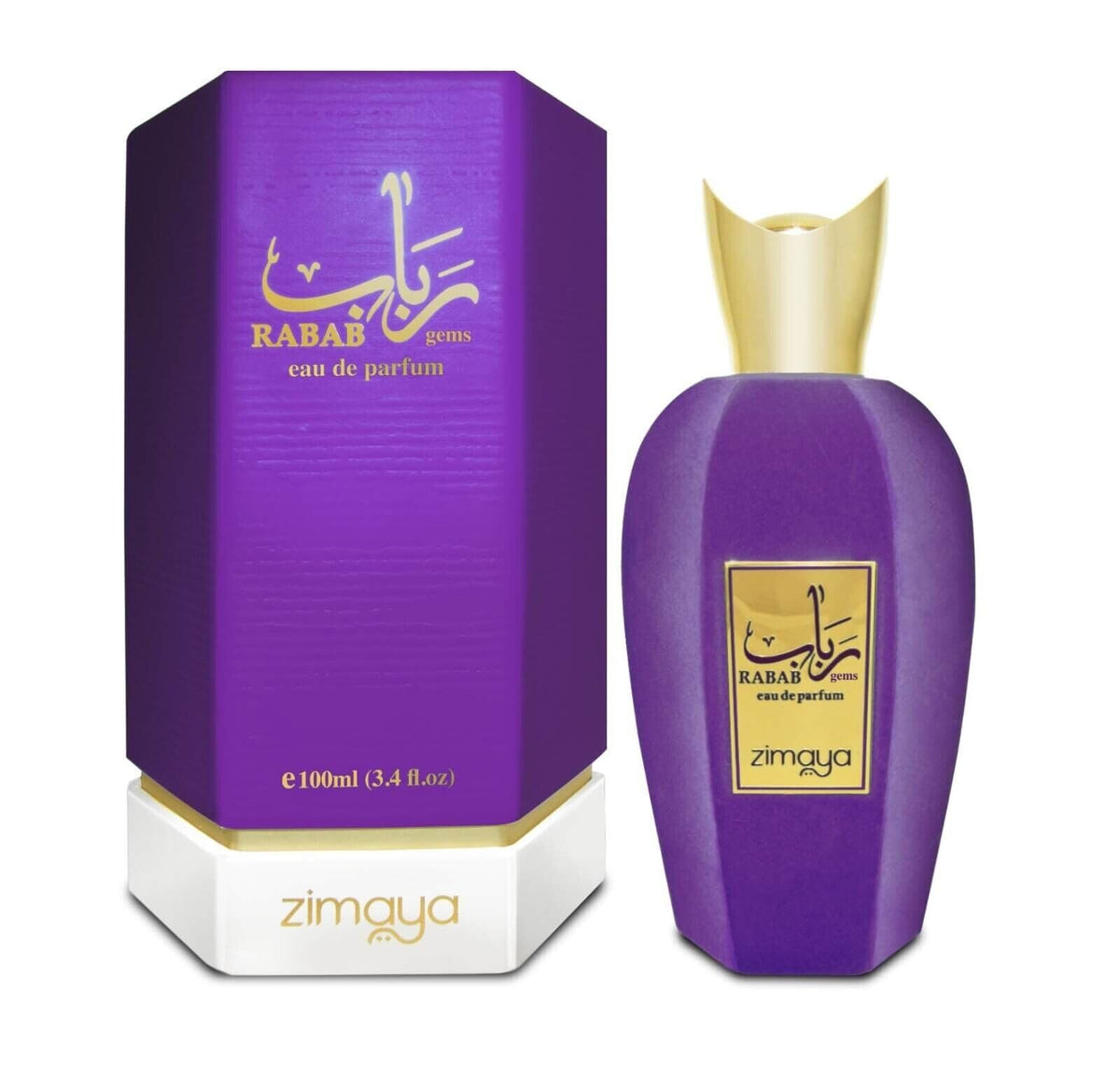 ZIMAYA RABAB GEMS PURPLE-100ML