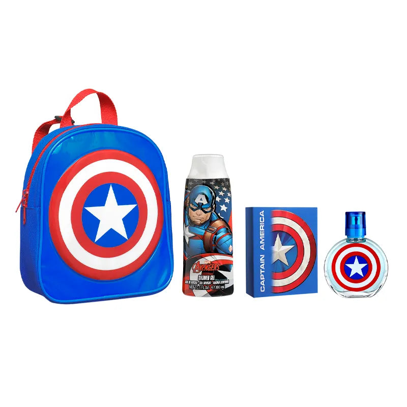 SET CAPITÁN AMÉRICA BACKPACK