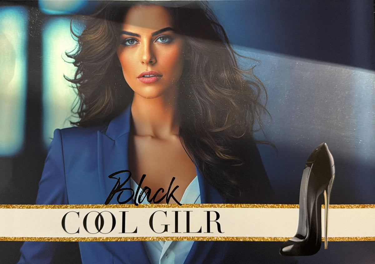 COOL GIRL BLACK SET