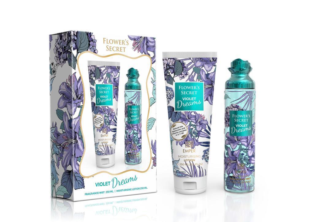 FLOWER SECRET VIOLET DREAMS SET